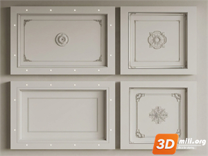 Ceiling Decoration Skp Files